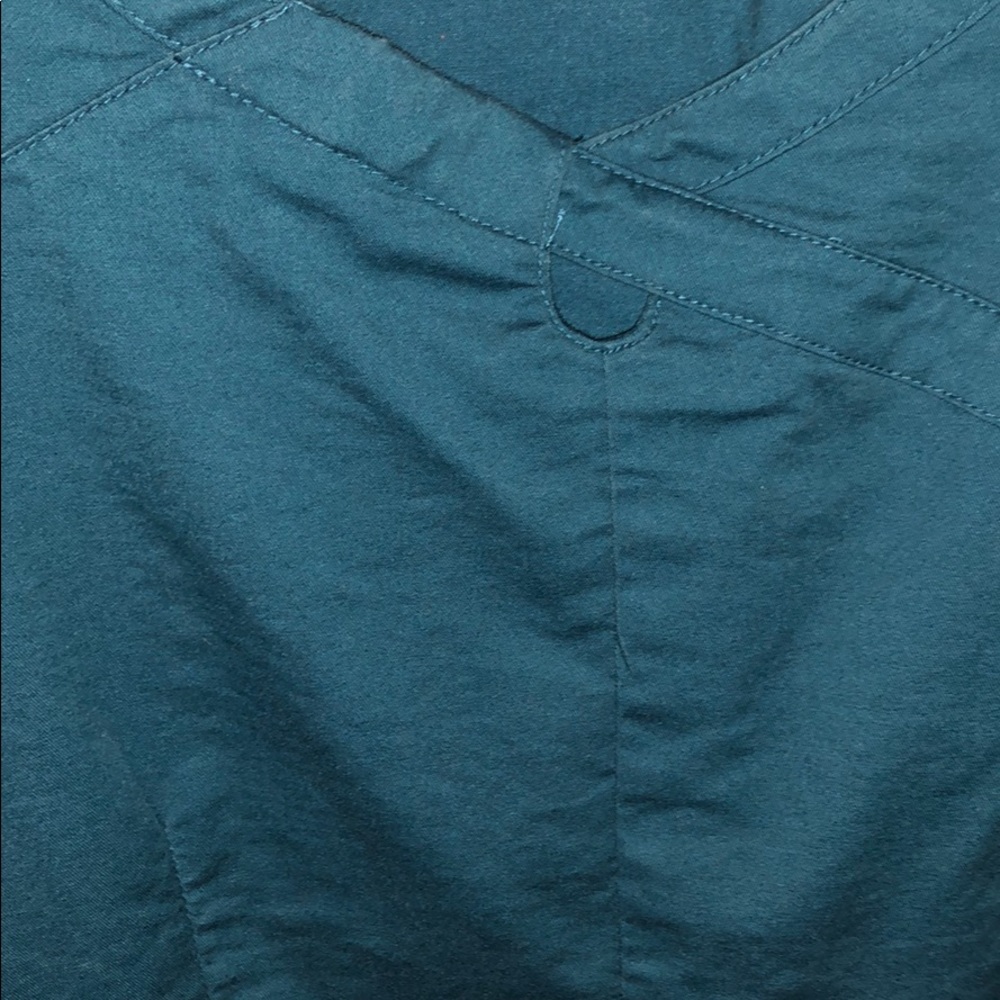 Teal scrub top